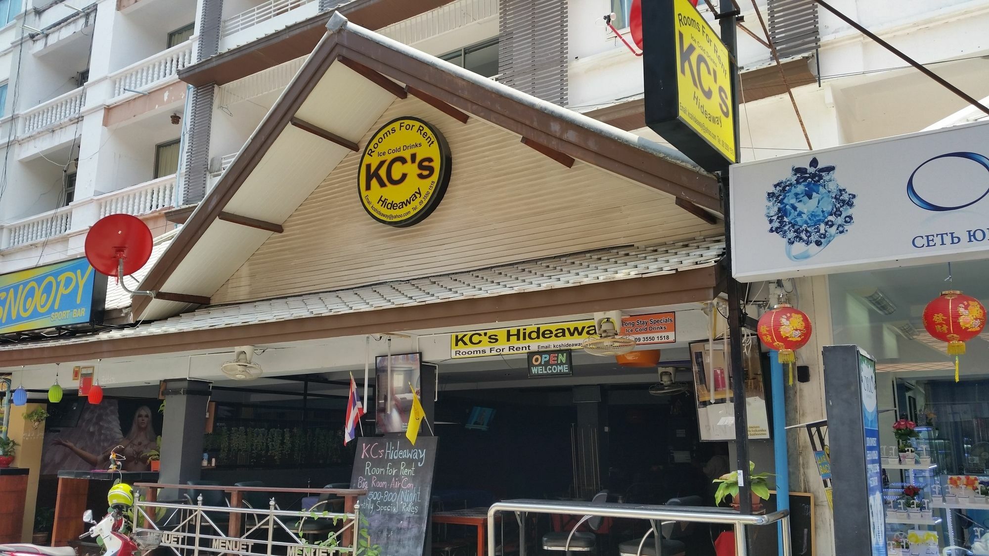 فندق Kc'S Hideaway جومتين بيتش المظهر الخارجي الصورة